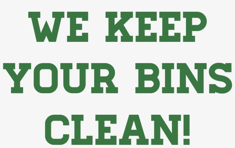 We Keep Your Bins Clean Mr Tidy Bins - Vigamus, transparent png #9572554