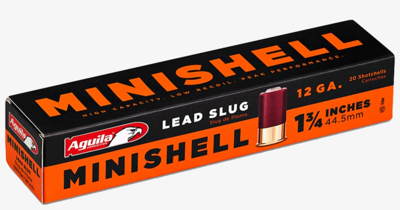 Aguila 12 Ga, 1 3/4" 5/8 Oz Slug - Orange, transparent png #9573173