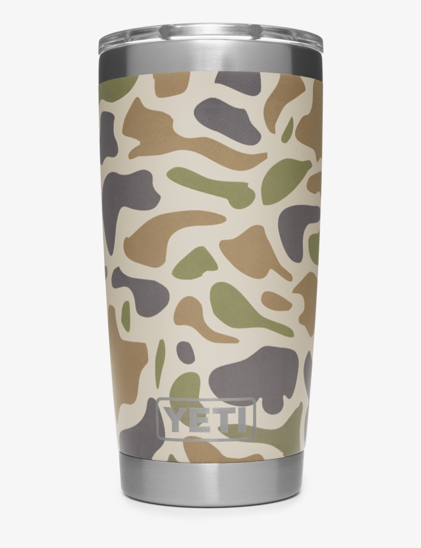 Yeti - Camo Yeti Rambler 20 Oz, transparent png #9573989