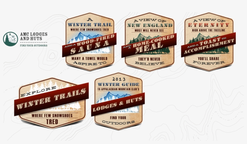 Rebrand Amc Adventures In Cabins And Huts - Book Cover, transparent png #9574162