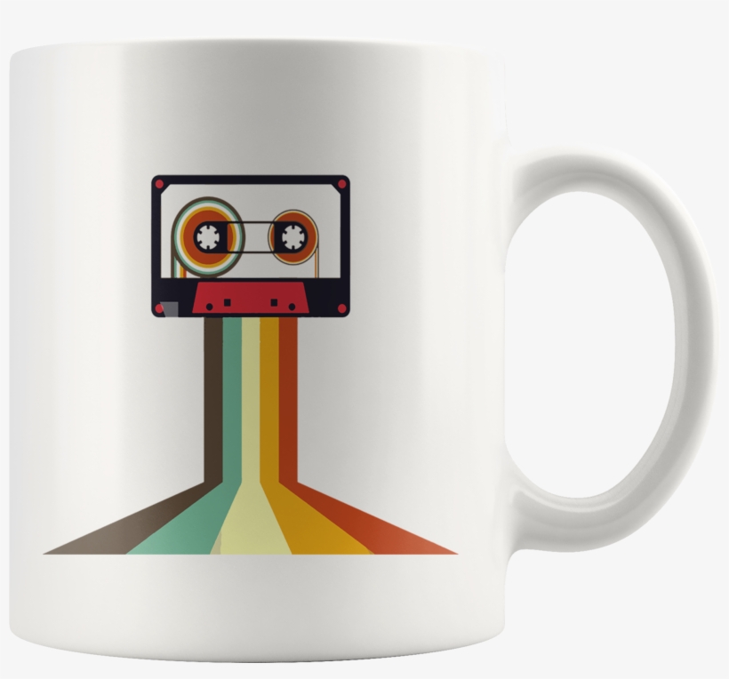 Cassette Retro Vintage Style Mug - Cassette Retro, transparent png #9574509