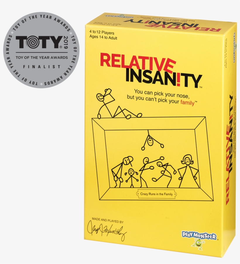 Relative Insanity® - Jeff Foxworthy Board Game, transparent png #9574542