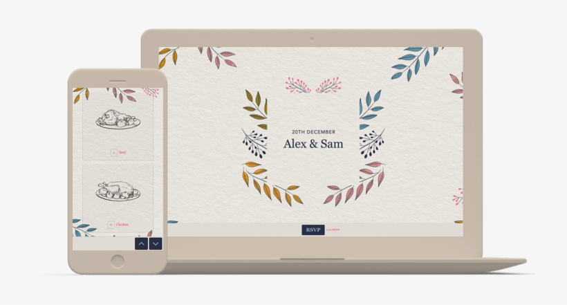 Online Wedding Invitations Typeform Wedding Online - Typeform Welcome Page Examples, transparent png #9574678