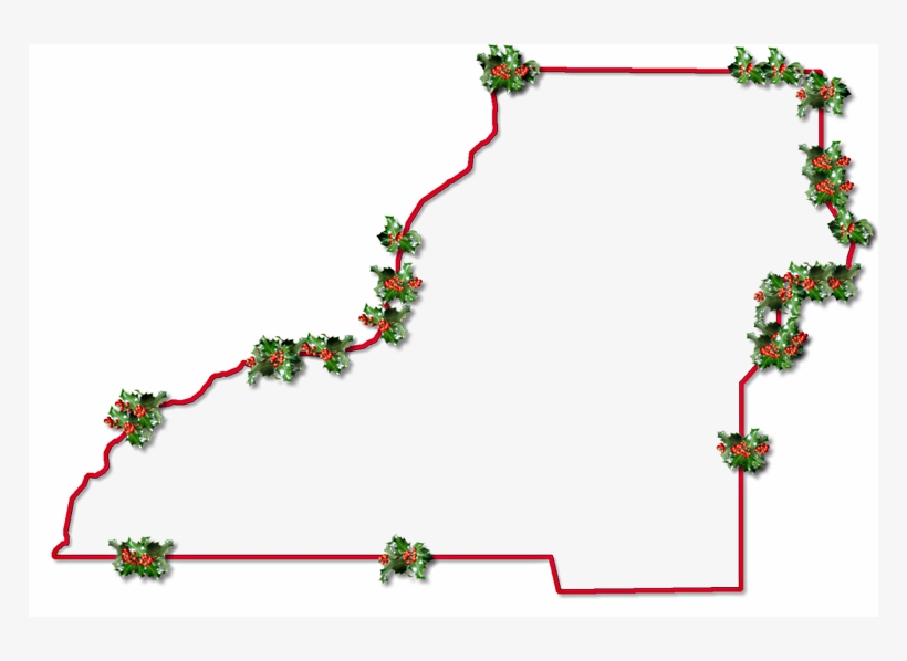 A Map Of Leon With A Red Outline, Inner Drop Shadow, - Illustration, transparent png #9574723