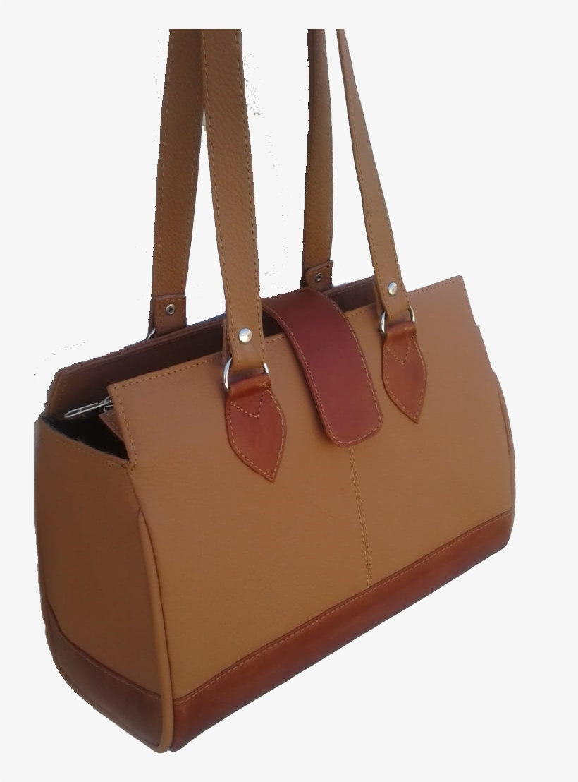 Ladies Leather Handbag - Shoulder Bag, transparent png #9575569