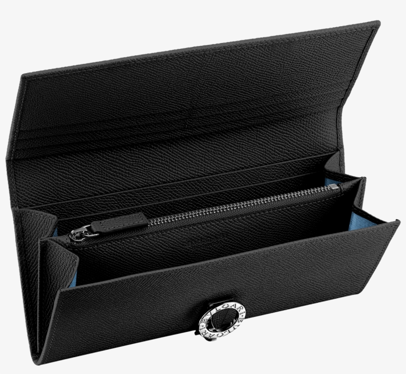 Bvlgari Bvlgari Wallet Wallet Calf Leather Black - Bvlgari Women Wallet, transparent png #9575658