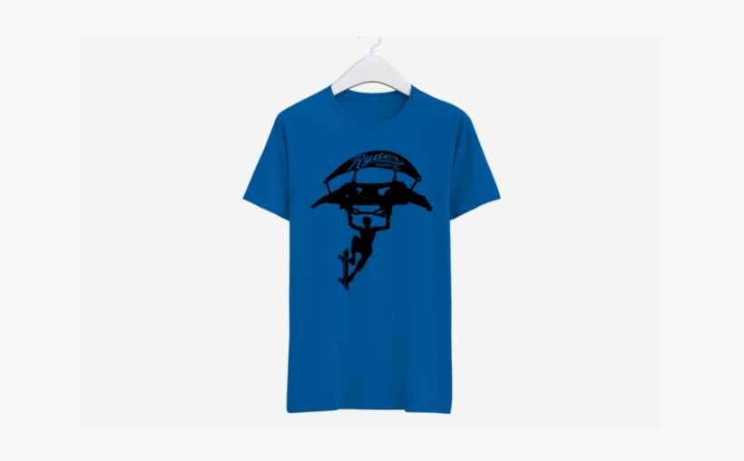 Ryder Surf Co Parachute Tee Blue - Active Shirt, transparent png #9575938