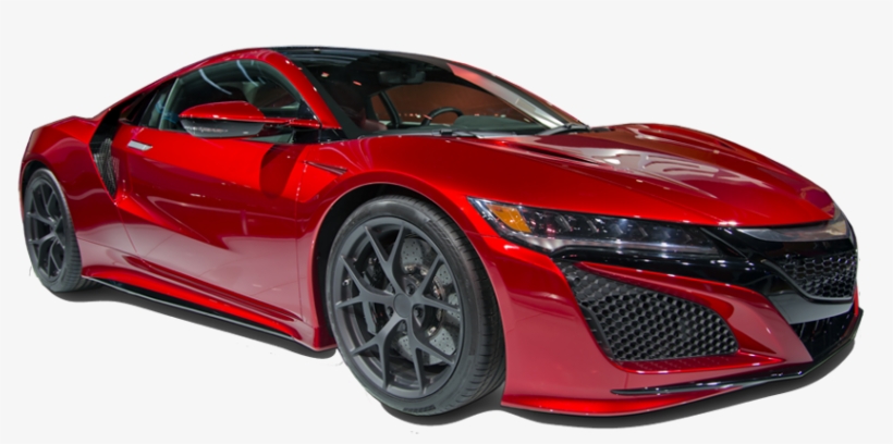 Automotive - Metalized Red Car, transparent png #9576225