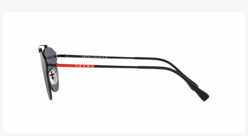 Prada Linea Rossa Men Pilot Sunglass Ps 55ts 1ab5l0 - Lever, transparent png #9576343