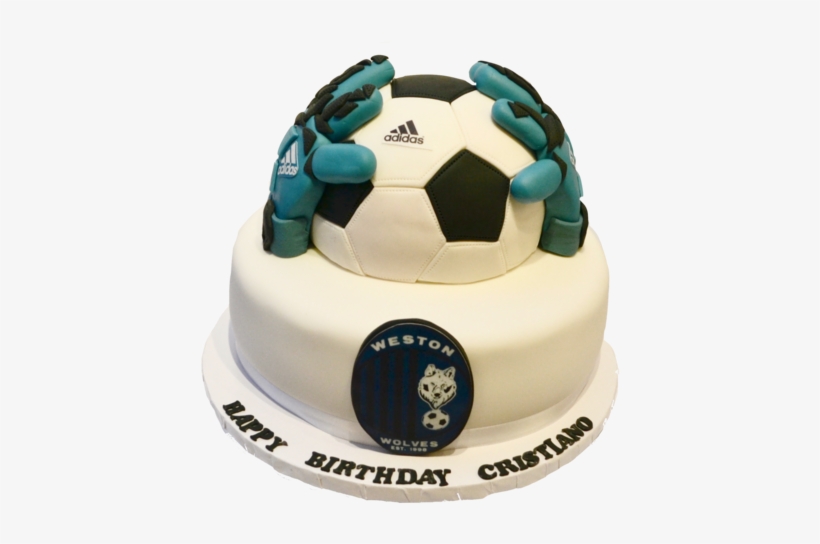 Soccer Keeper Chocolate Cake By Sugar Street Boutique - Football Keeper Cake, transparent png #9576577