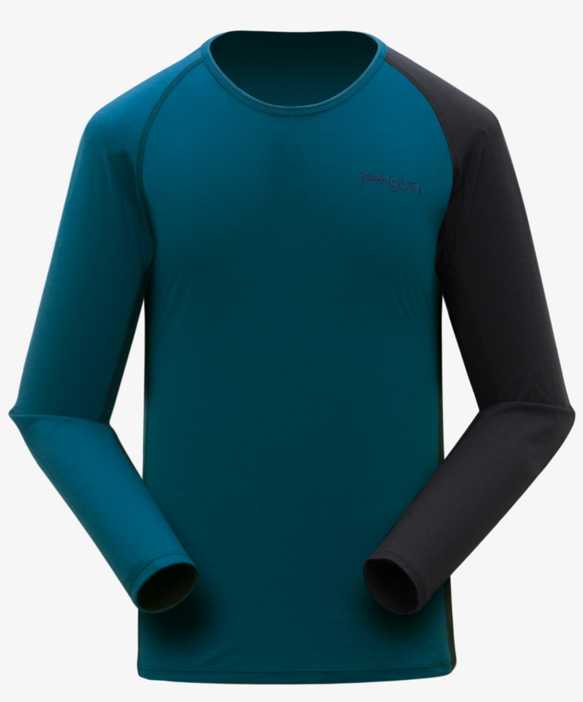 Men - Long-sleeved T-shirt, transparent png #9576624