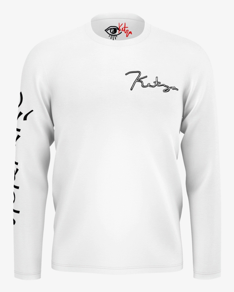 Ganesh White Long-sleeve - Long-sleeved T-shirt, transparent png #9577198