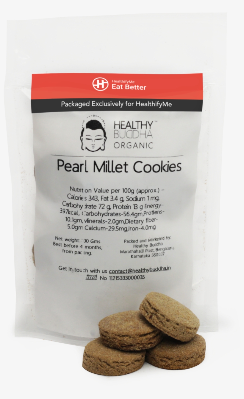 Pearl Millet Cookies, Pack Of 2 - Sandwich Cookies, transparent png #9577384