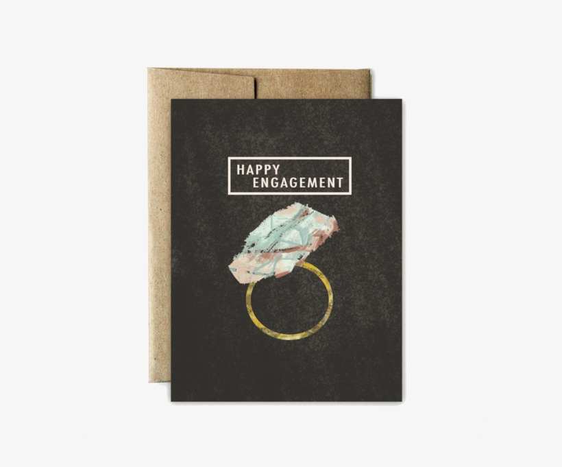 Gem Engagement Card - Conch, transparent png #9577553