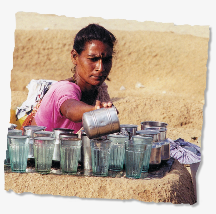 Indian Women Are Highly Visible In Public Places - Sitting, transparent png #9577721