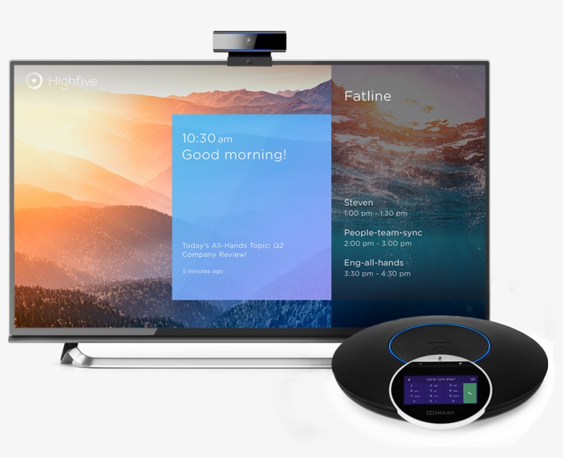 138993 - High 5 Video Conferencing, transparent png #9578142