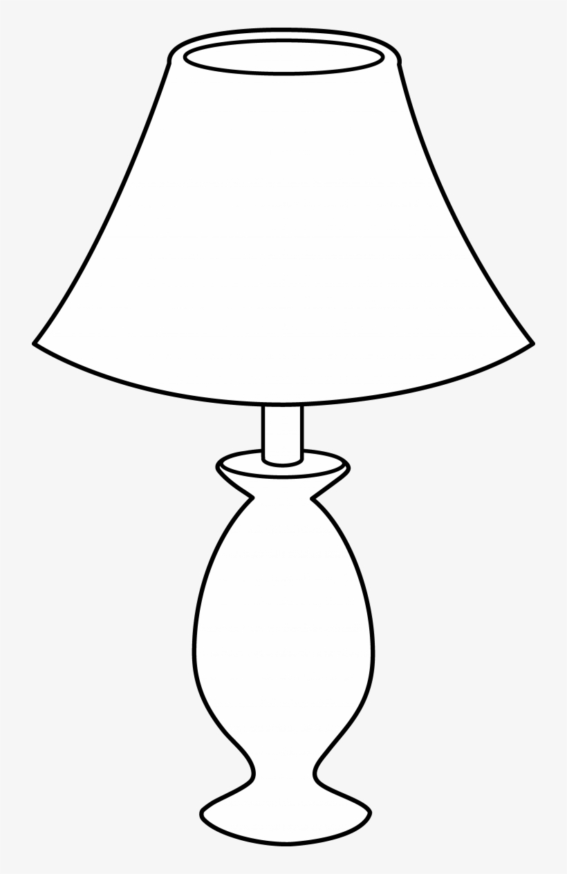 Lamp Clipart Table Pencil And In Color Lamps At Lowes - Table Lamp Pencil Drawing, transparent png #9578619