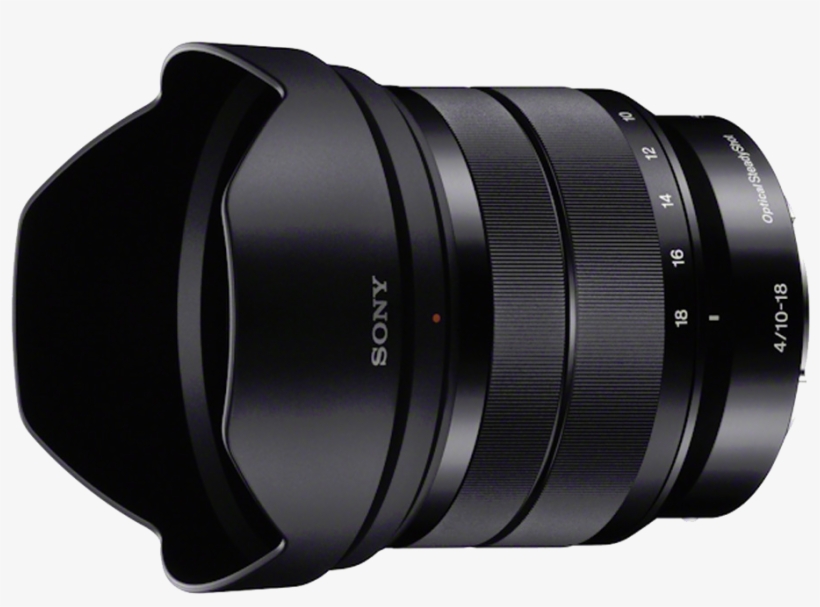 Sony 10 18mm, transparent png #9579304
