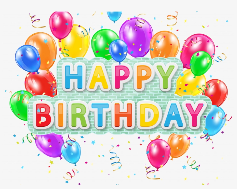 Download Happy Birthday Clipart For Her - Background Happy Birthday Png, transparent png #9579466