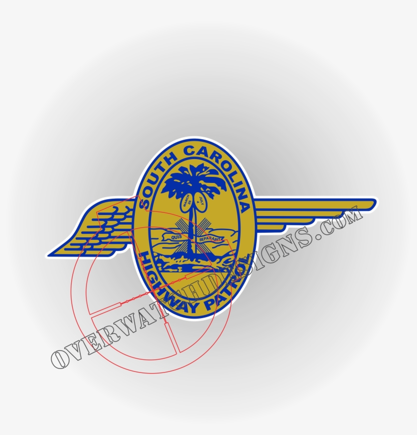 South Carolina Highway Patrol Sticker - South Carolina Highway Patrol Logo, transparent png #9579549