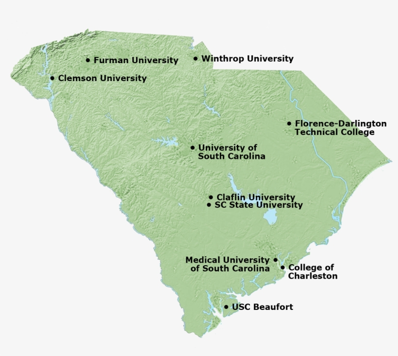 About Made In Sc - South Carolina, transparent png #9579675