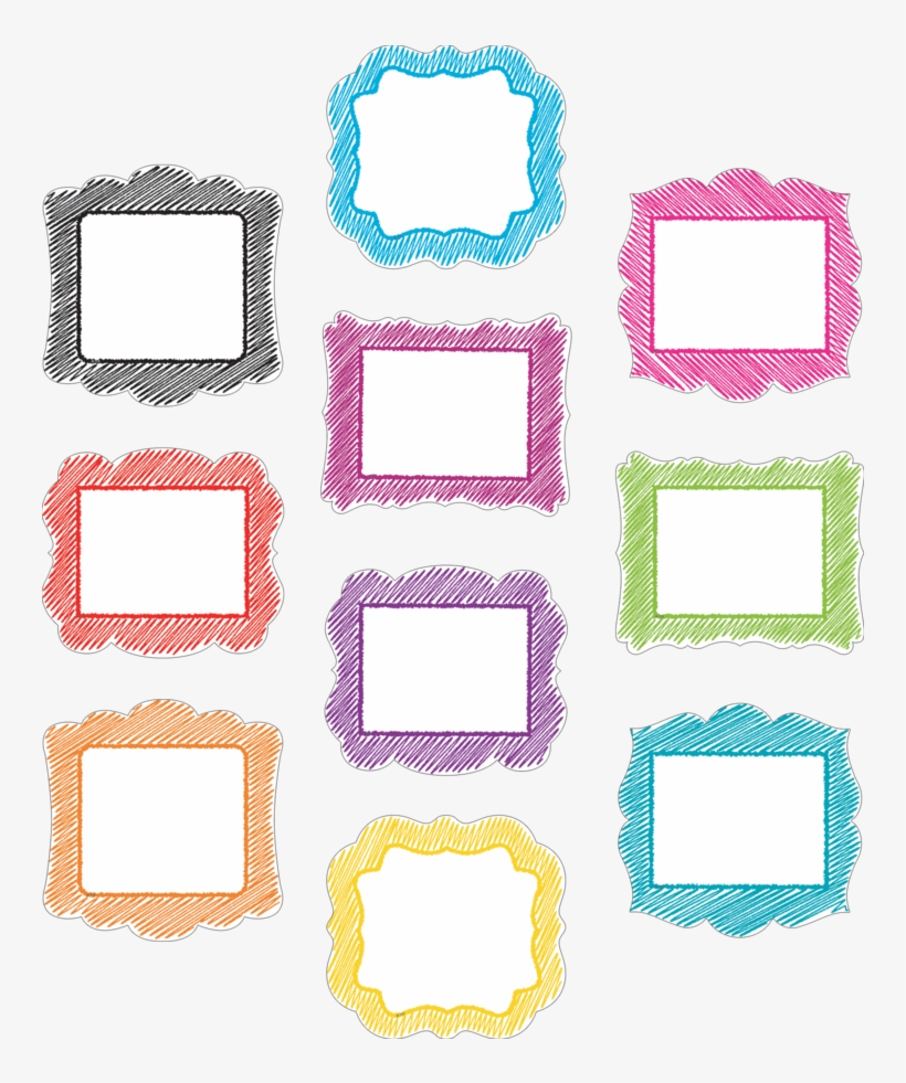 Tcr 2670 Scribble Cutouts - Motif, transparent png #9579733