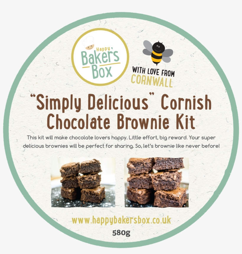 Simply Delicious Cornish Chocolate Brownie Kit - People's Progressive Party, transparent png #9580033