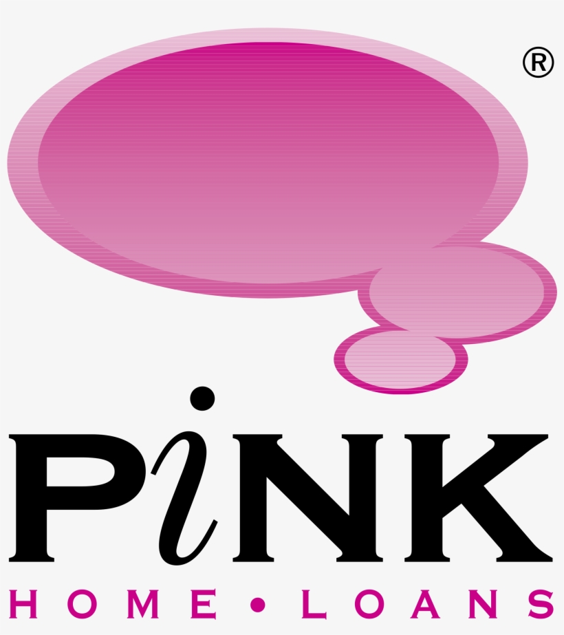 Pink Home Loans Logo Png Transparent - Graphic Design, transparent png #9580491