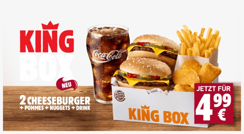 Burger King® - Burger King Big Box, transparent png #9580643