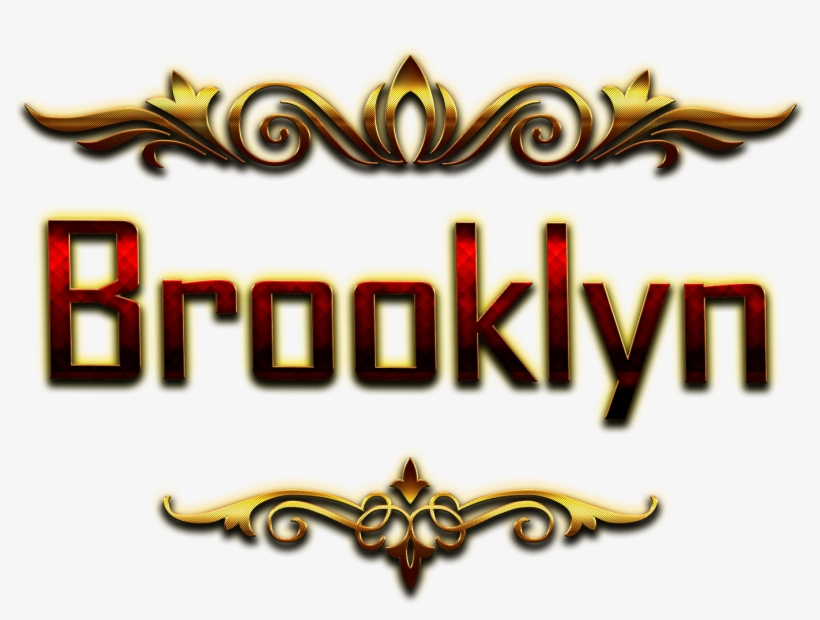 Brooklyn Decorative Name Png - Neelu Name, transparent png #9581445