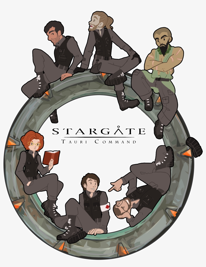 [oc] For A Friend's Stargate Tabletop Game - Cartoon, transparent png #9581745
