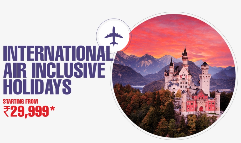 New Zealand, Singapore, Russia And Book Your Group - Neuschwanstein Castle, transparent png #9581782