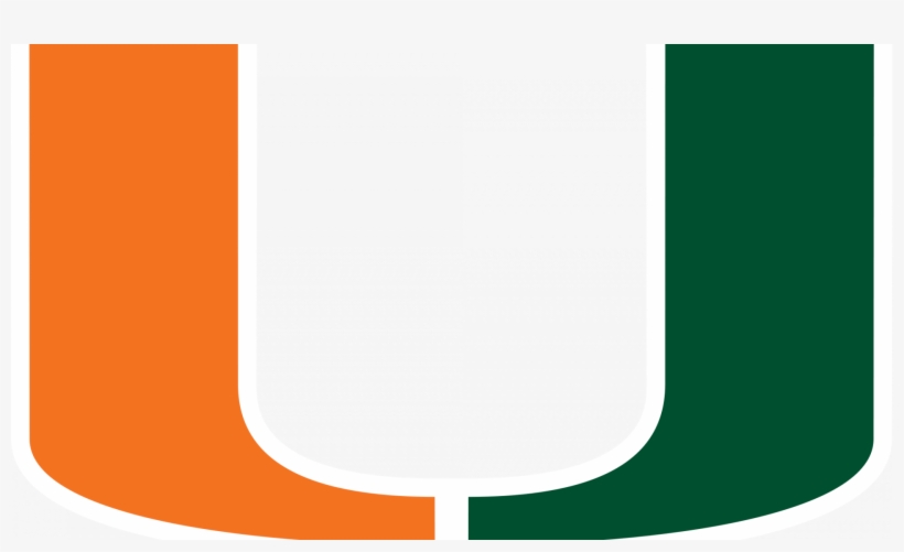 University Of Miami Football Logo, transparent png #9582179