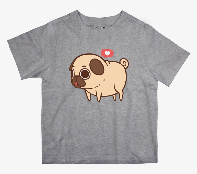 Puglie Pug Toddler - Cartoon, transparent png #9582340