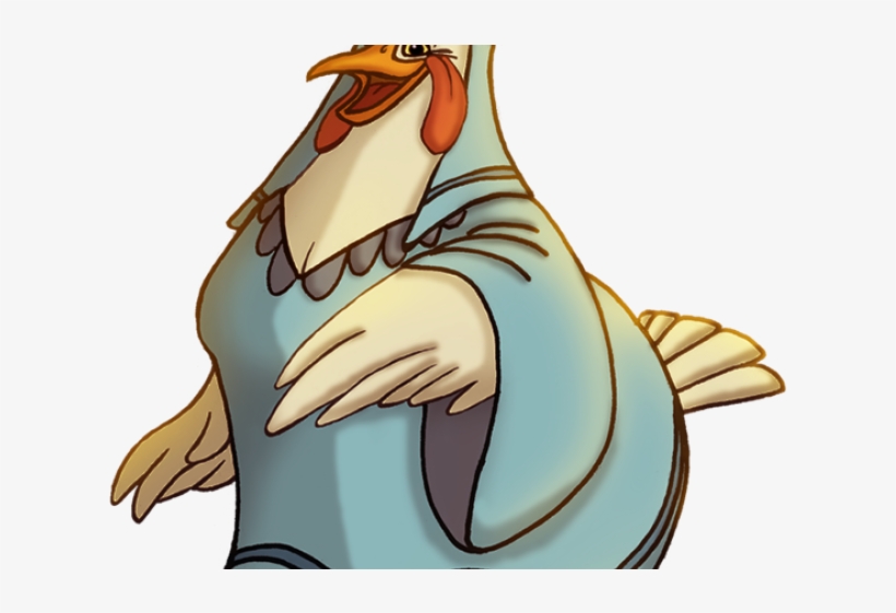 Walrus Clipart Grey Thing - Disneys Robin Hood Lady Kluck, transparent png #9582679