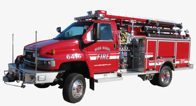 Rescue Truck / Cafs Mini Pumper - Fire Apparatus, transparent png #9582978