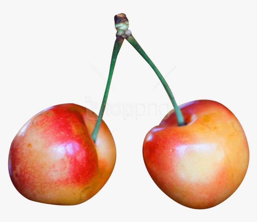 Download Rainier Cherries Png Images Background - Rainier Cherry Png, transparent png #9583321