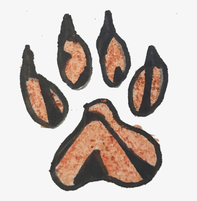 Page Two Tiger Paw Link - Peach, transparent png #9584044