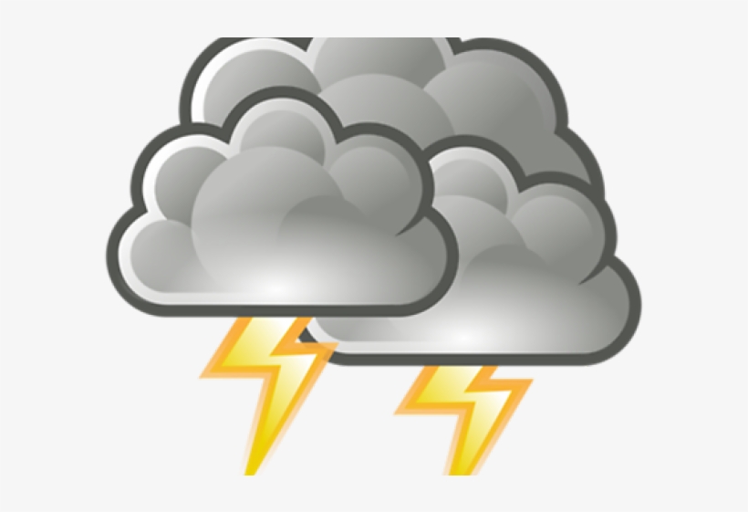Storm Cloud Clipart - Rain Clipart Transparent Background, transparent png #9584130
