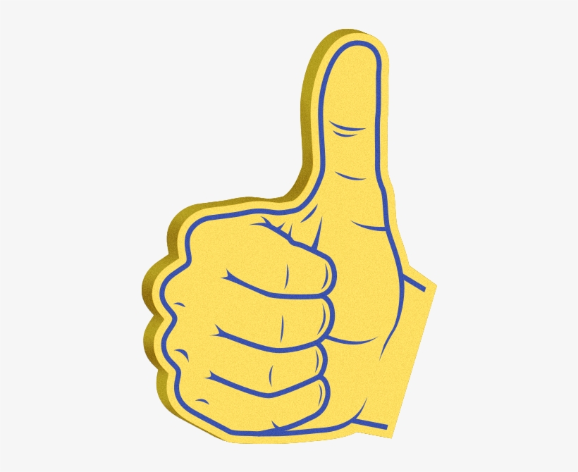 Foam Hands Emoji Sticker Pack Messages Sticker-3 - Illustration, transparent png #9584174