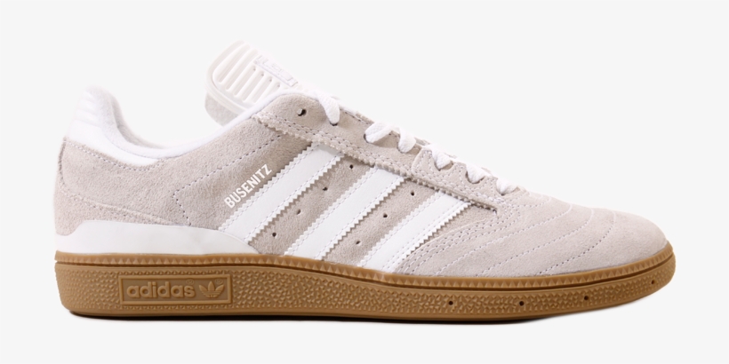 Adidas Busenitz White Suede, transparent png #9584176