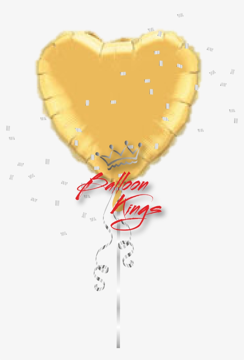 Gold Heart - Heart, transparent png #9585062