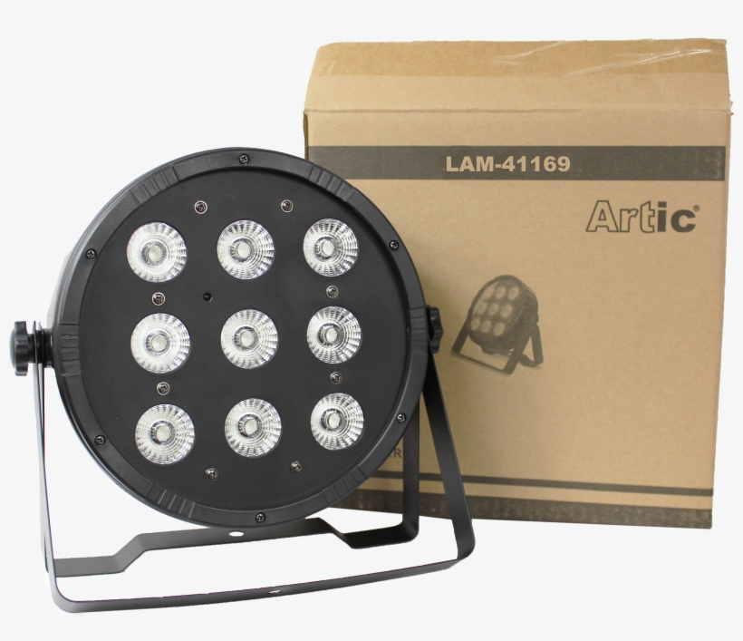 Lam 41169 Stage Lighting Led 9pcs X Rgbw - Floodlight, transparent png #9585165