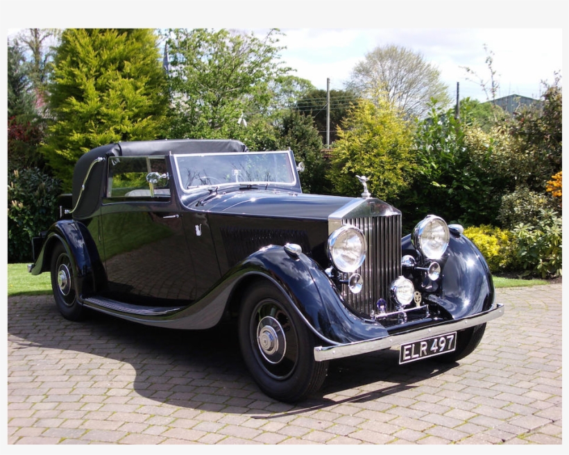 Rolls Royce 25/30hp Owen Sedanca Coupé 1937 Gun 31 - Antique Car, transparent png #9585313