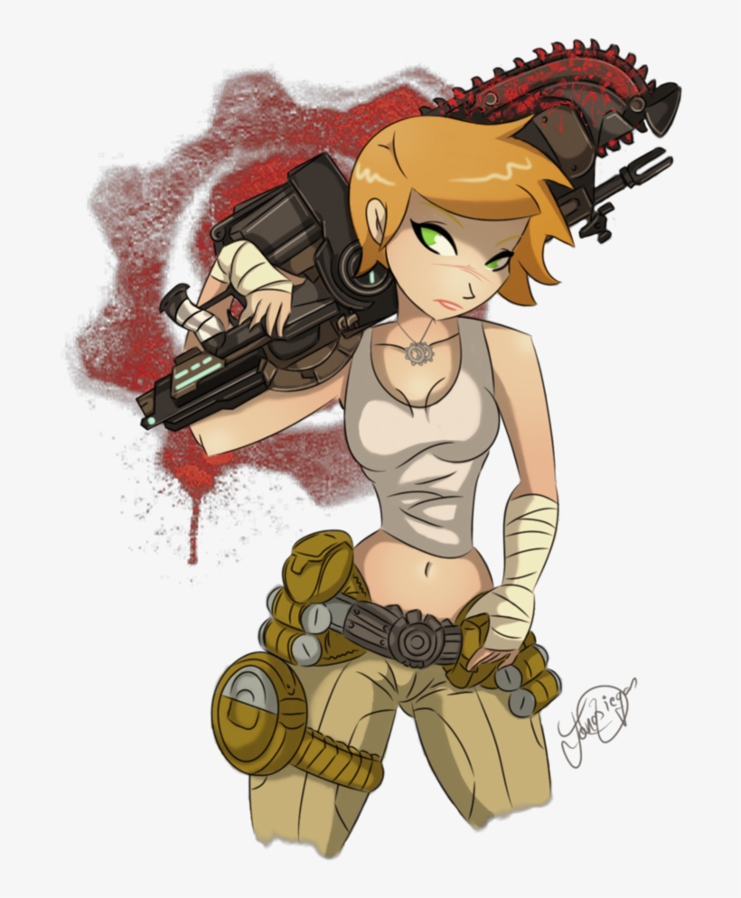 Gears Of War Clipart Cog - Cartoon, transparent png #9585830