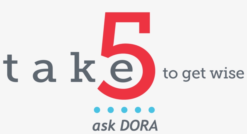 Take 5 To Get Wise - Circle, transparent png #9586243