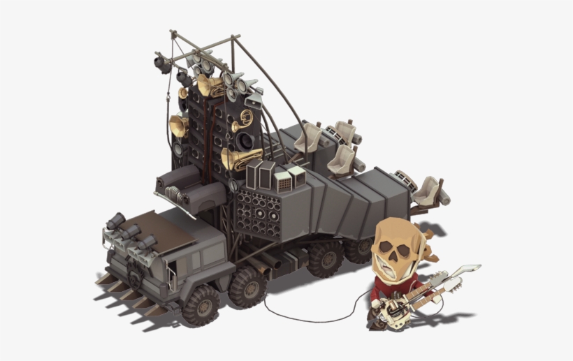Mad Max Doof Wagon - Scale Model, transparent png #9586274