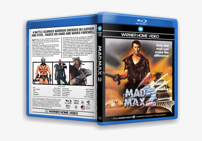 Mad Max 2 Box Art Cover - Mad Max 2, transparent png #9586280