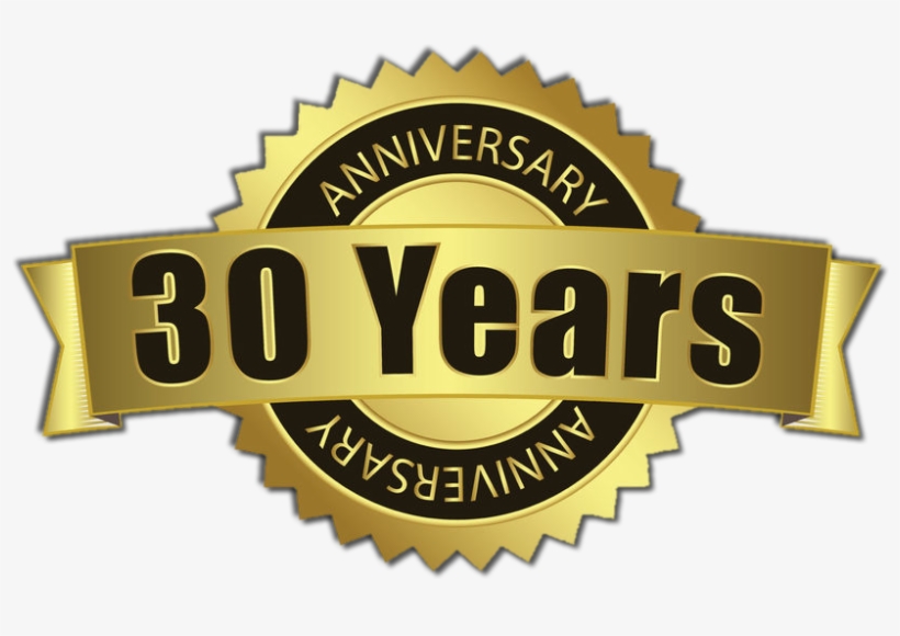 30 Year Anniversary - Gearbest, transparent png #9586439