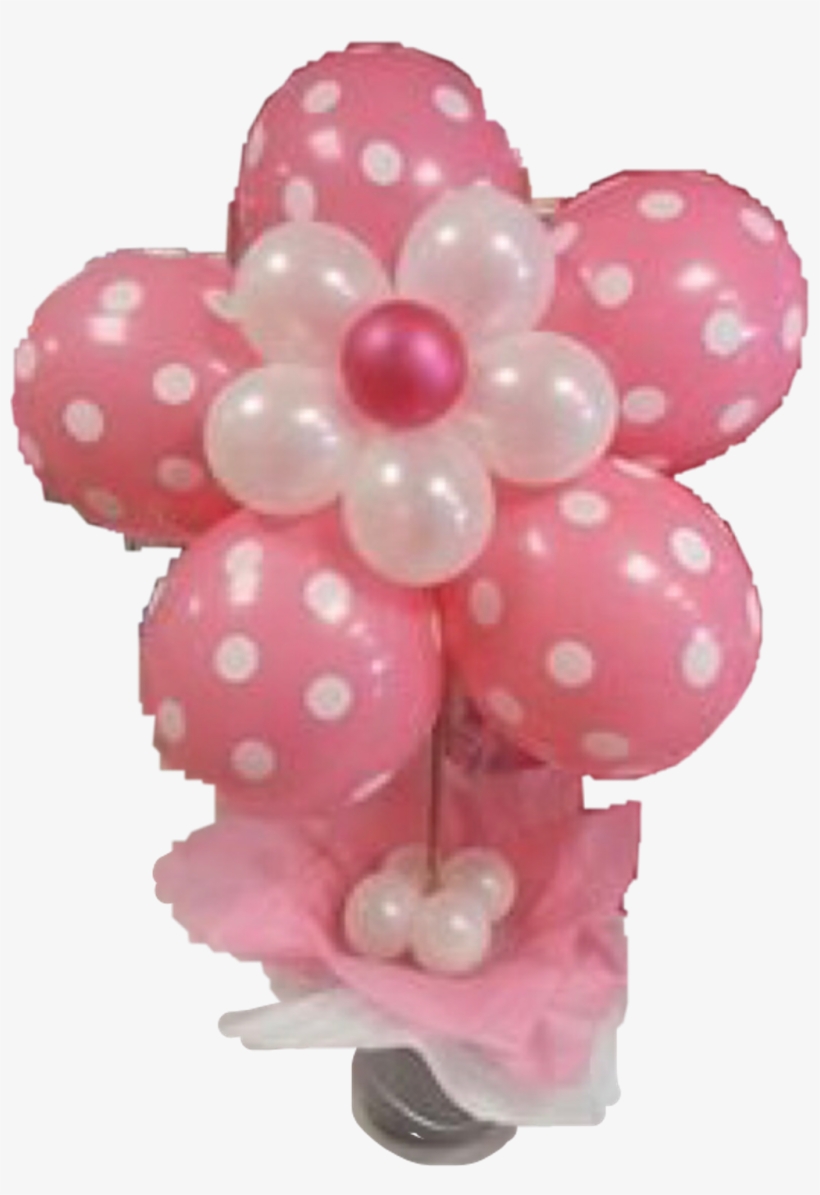 #pink #white #balloons #bouquet #flower #freetoedit, transparent png #9587397